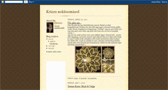 Desktop Screenshot of krizzunokitsemised.blogspot.com