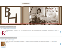 Tablet Screenshot of bargainbasics.blogspot.com