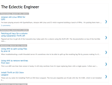 Tablet Screenshot of eclecticengineer.blogspot.com
