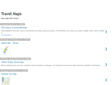 Tablet Screenshot of mapfortravel.blogspot.com