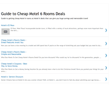 Tablet Screenshot of cheapmotel6roomsdeals.blogspot.com