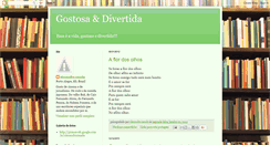 Desktop Screenshot of gostosaedivertida.blogspot.com