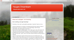 Desktop Screenshot of haugedreamteam.blogspot.com