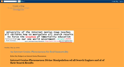 Desktop Screenshot of internetgeniusphenomenon.blogspot.com