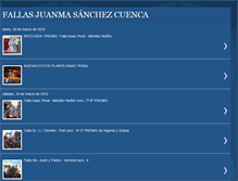 Tablet Screenshot of fallasjuanmasanchez.blogspot.com