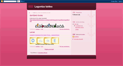 Desktop Screenshot of laguntzataldea.blogspot.com