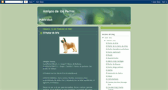 Desktop Screenshot of amigosdelosperritos.blogspot.com