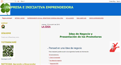 Desktop Screenshot of blogproyectoempresa.blogspot.com
