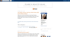 Desktop Screenshot of flamisbeauty.blogspot.com