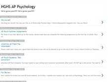 Tablet Screenshot of hghsappsychology.blogspot.com