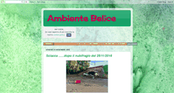Desktop Screenshot of ambientebelice.blogspot.com
