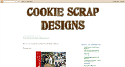 Desktop Screenshot of cookiescrapdesigns.blogspot.com