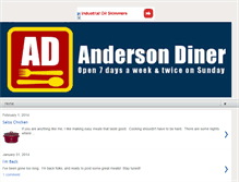 Tablet Screenshot of andersondiner.blogspot.com