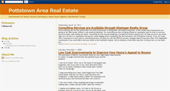 Desktop Screenshot of pottstownarearealestate.blogspot.com