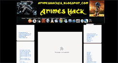 Desktop Screenshot of animeshackes.blogspot.com