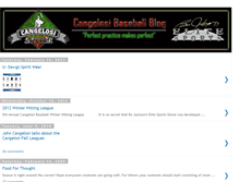 Tablet Screenshot of cangelosibaseball.blogspot.com