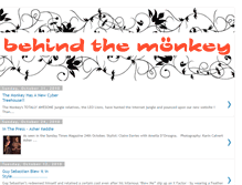 Tablet Screenshot of behindthemonkey.blogspot.com