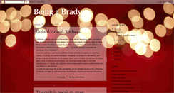 Desktop Screenshot of beingabrady.blogspot.com