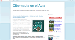 Desktop Screenshot of cibernautaenelaula.blogspot.com