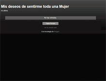Tablet Screenshot of mis-deseos-de-sentirme-toda-una-mujer.blogspot.com