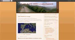 Desktop Screenshot of maroc-moto-2007.blogspot.com