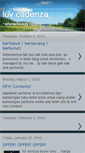 Mobile Screenshot of luvcadenza.blogspot.com