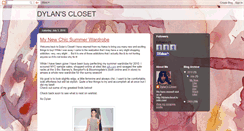 Desktop Screenshot of dylansclothes.blogspot.com