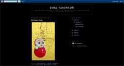 Desktop Screenshot of dinayakerson.blogspot.com