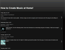 Tablet Screenshot of howtewcreatemusic.blogspot.com