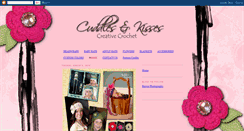 Desktop Screenshot of cuddlesandkissescrochet.blogspot.com