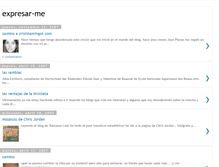 Tablet Screenshot of expresarme.blogspot.com