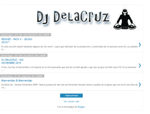 Tablet Screenshot of dj-delacruz.blogspot.com
