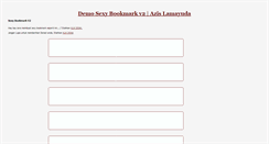 Desktop Screenshot of demosexybookmarkv2.blogspot.com