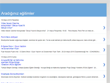 Tablet Screenshot of egitimariyorum.blogspot.com