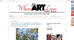 Desktop Screenshot of landscapeartistsinternational.blogspot.com