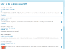 Tablet Screenshot of els10delallagosta2011.blogspot.com