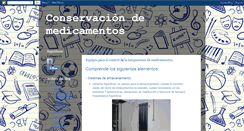 Desktop Screenshot of conservaciondemedicamentos.blogspot.com