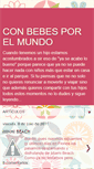 Mobile Screenshot of bebesporelmundo.blogspot.com