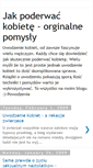 Mobile Screenshot of hipnotycznypodrywkobiet.blogspot.com