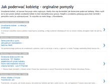 Tablet Screenshot of hipnotycznypodrywkobiet.blogspot.com