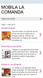 Mobile Screenshot of mobila-pe-comanda.blogspot.com
