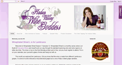 Desktop Screenshot of hvwinegoddess.blogspot.com