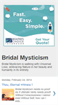 Mobile Screenshot of bridalmysticism.blogspot.com