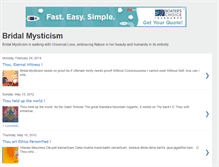 Tablet Screenshot of bridalmysticism.blogspot.com