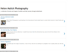 Tablet Screenshot of helenmalickphotography.blogspot.com
