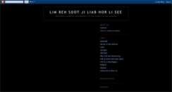 Desktop Screenshot of limbehsootjiliabhorlisee.blogspot.com