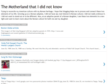 Tablet Screenshot of mymotherlandkorea.blogspot.com
