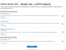 Tablet Screenshot of ceritaseram.blogspot.com