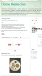 Mobile Screenshot of homemaderemedy.blogspot.com