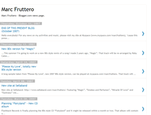 Tablet Screenshot of marcfruttero.blogspot.com